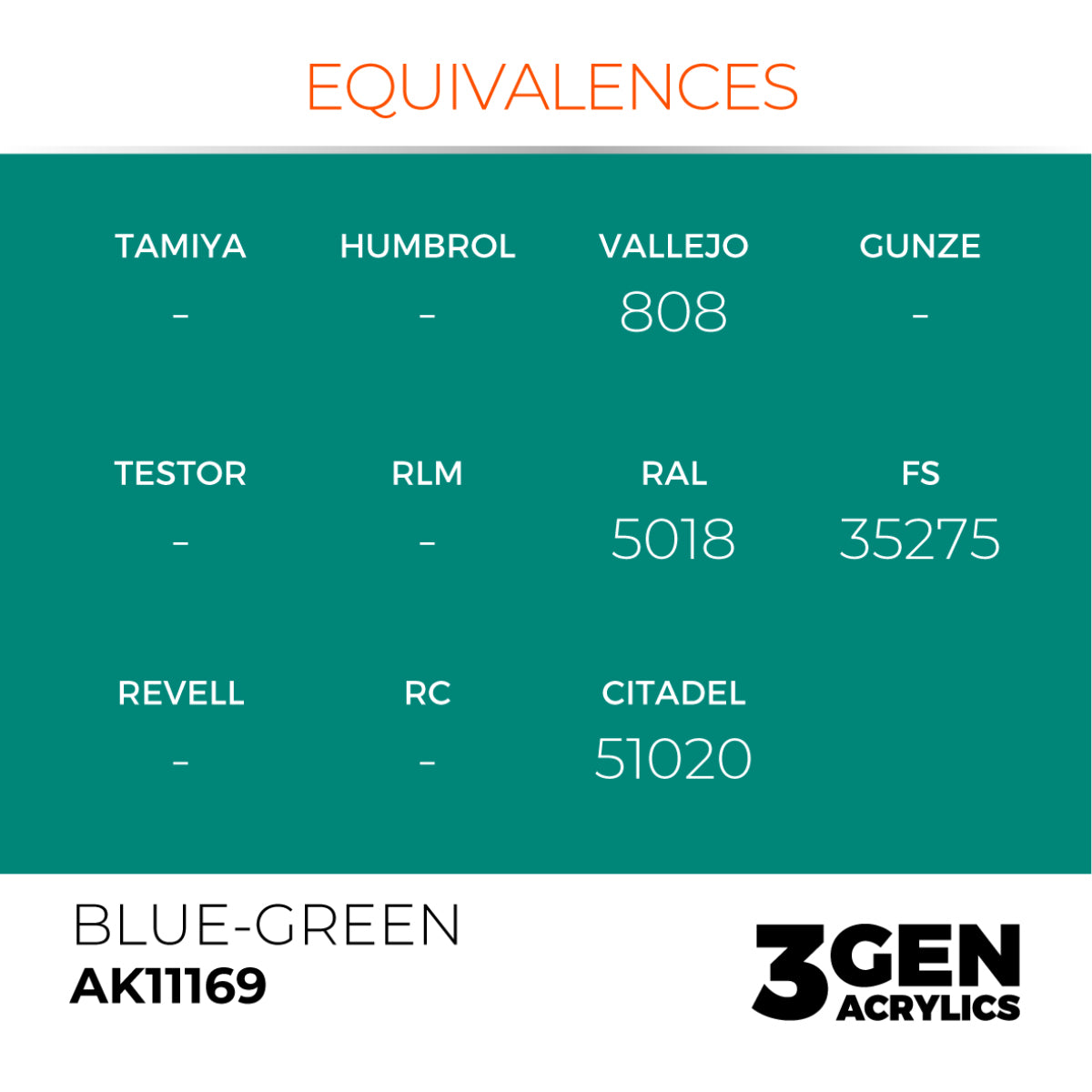 BLUE-GREEN – STANDARD