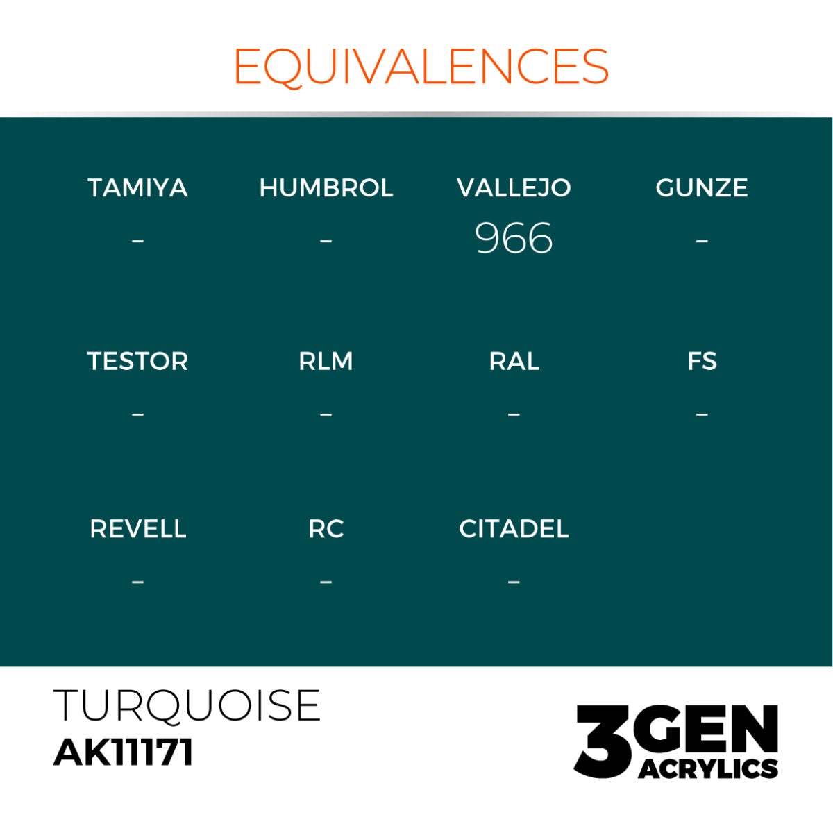 TURQUOISE – STANDARD