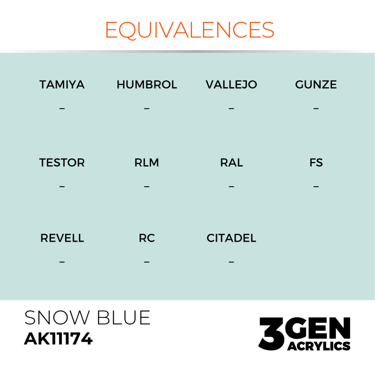 SNOW BLUE – STANDARD