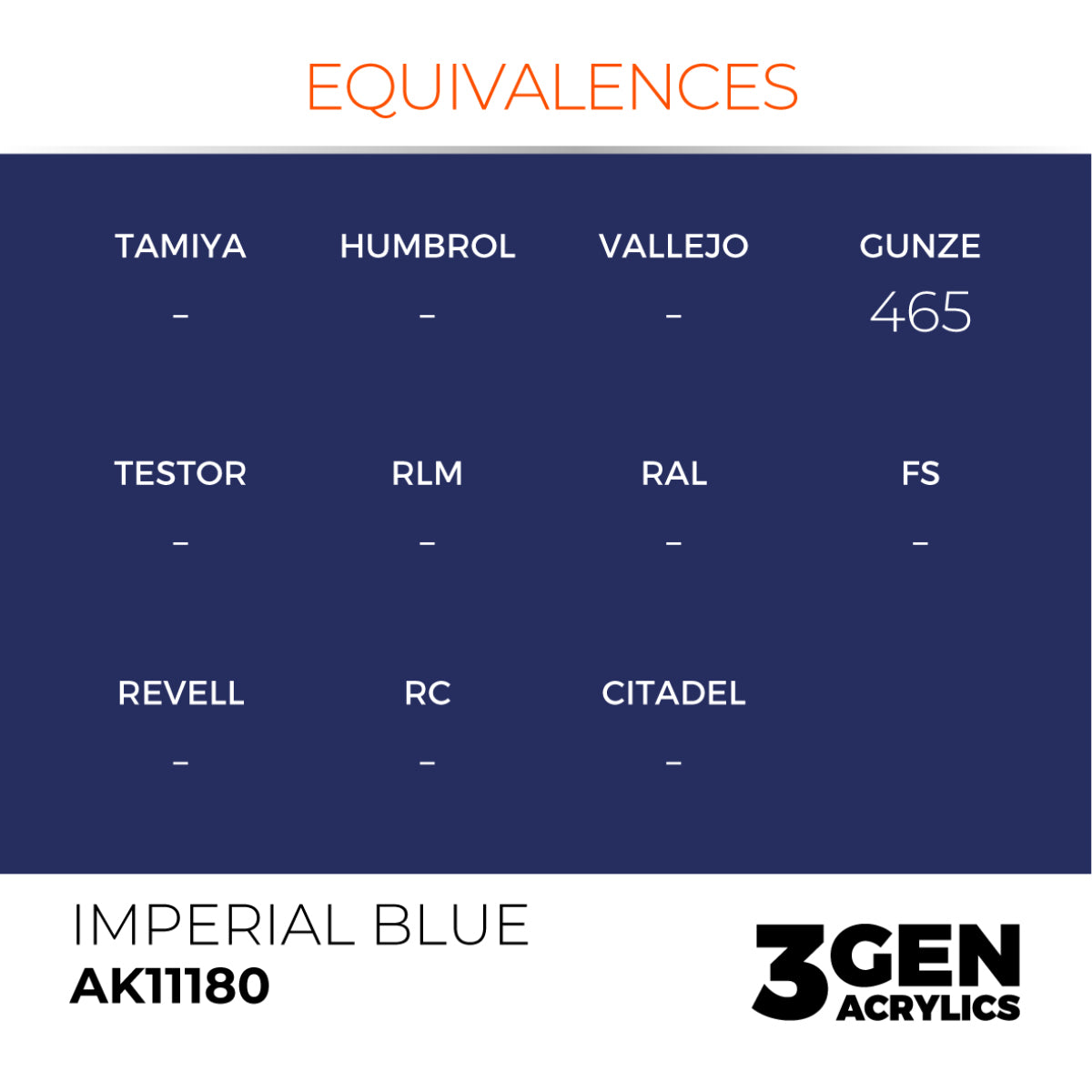 IMPERIAL BLUE – STANDARD