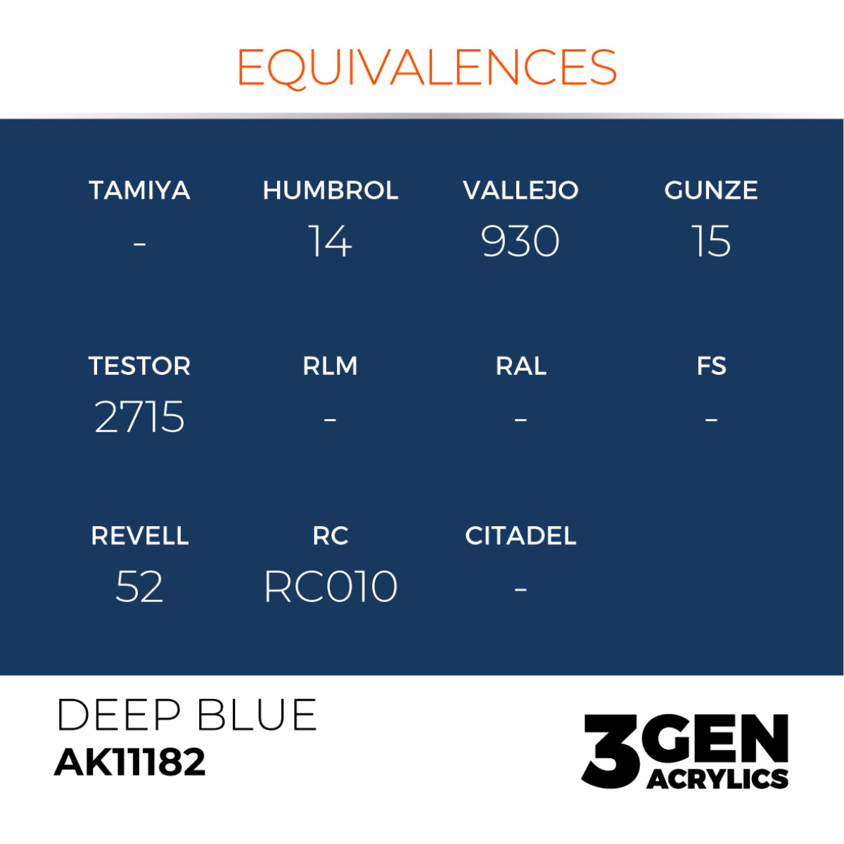 DEEP BLUE – INTENSE