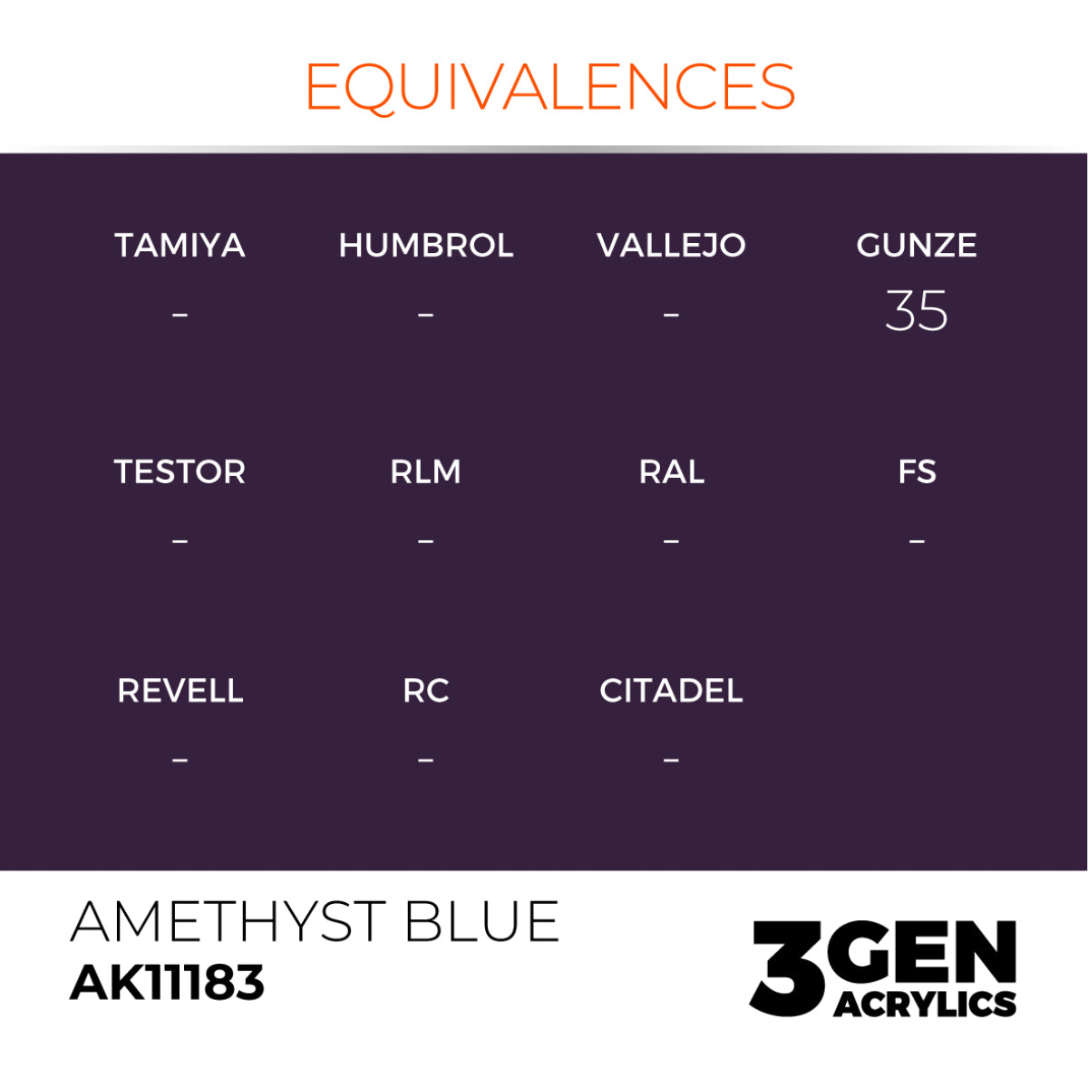 AMETHYST BLUE – STANDARD