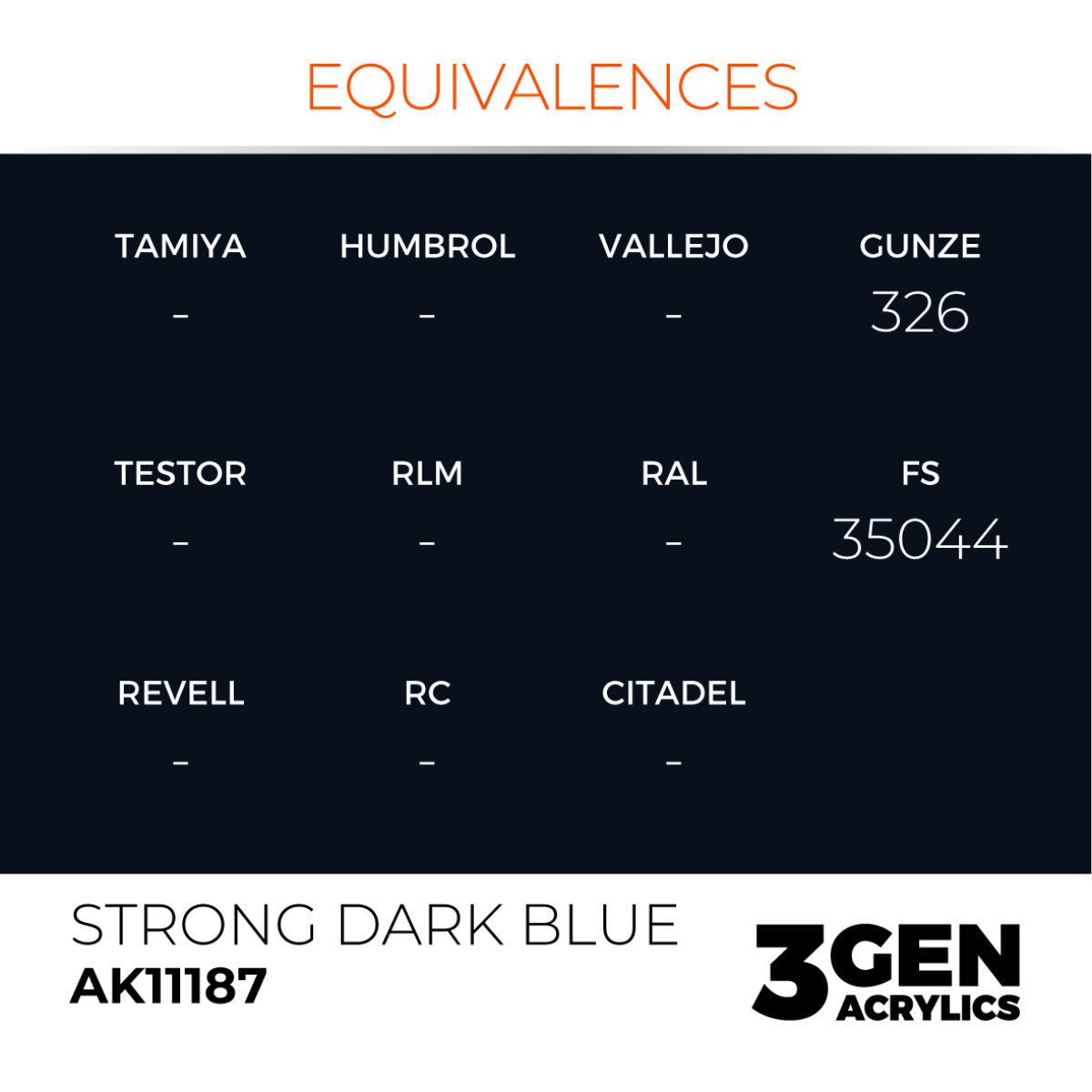 STRONG DARK BLUE – STANDARD
