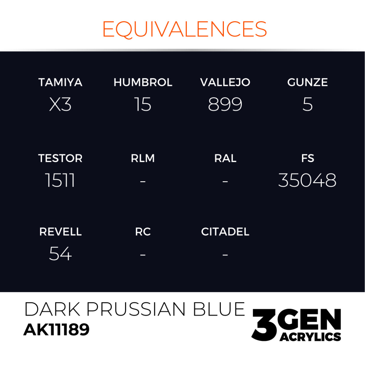 DARK PRUSSIAN BLUE – STANDARD