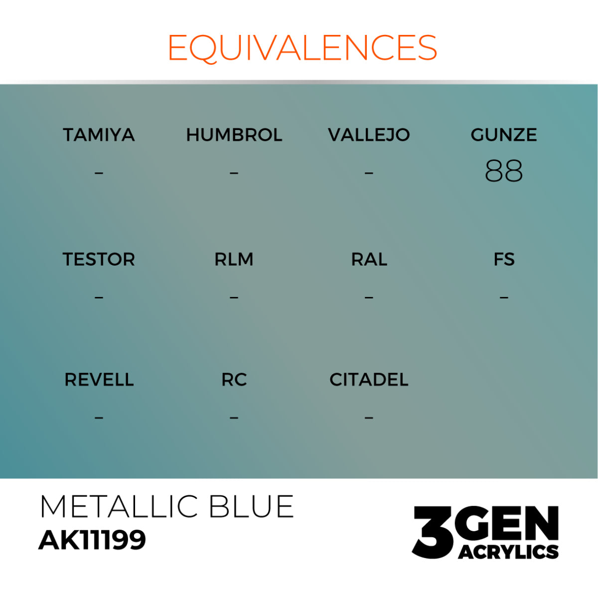 METALLIC BLUE – METALLIC