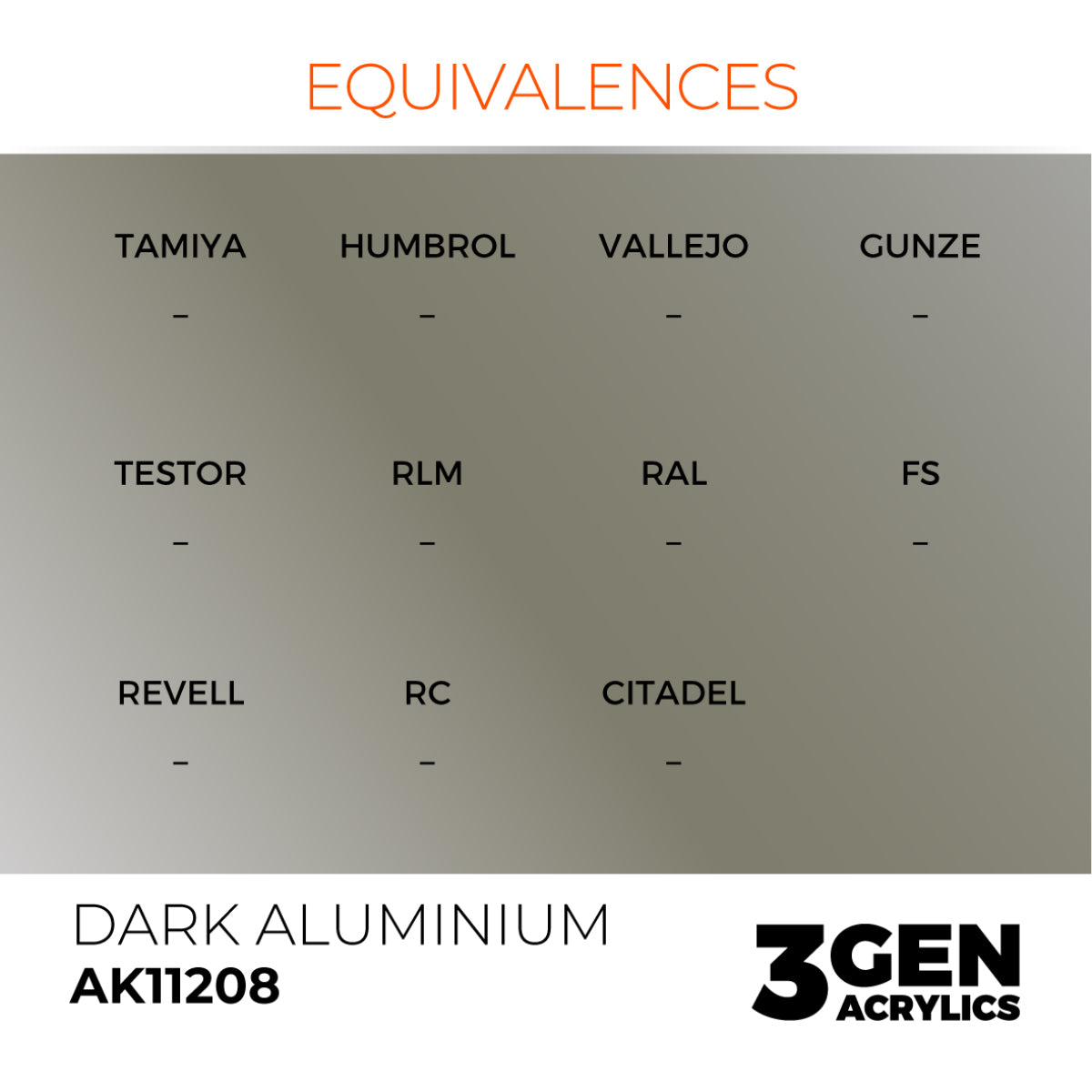 DARK ALUMINIUM – METALLIC