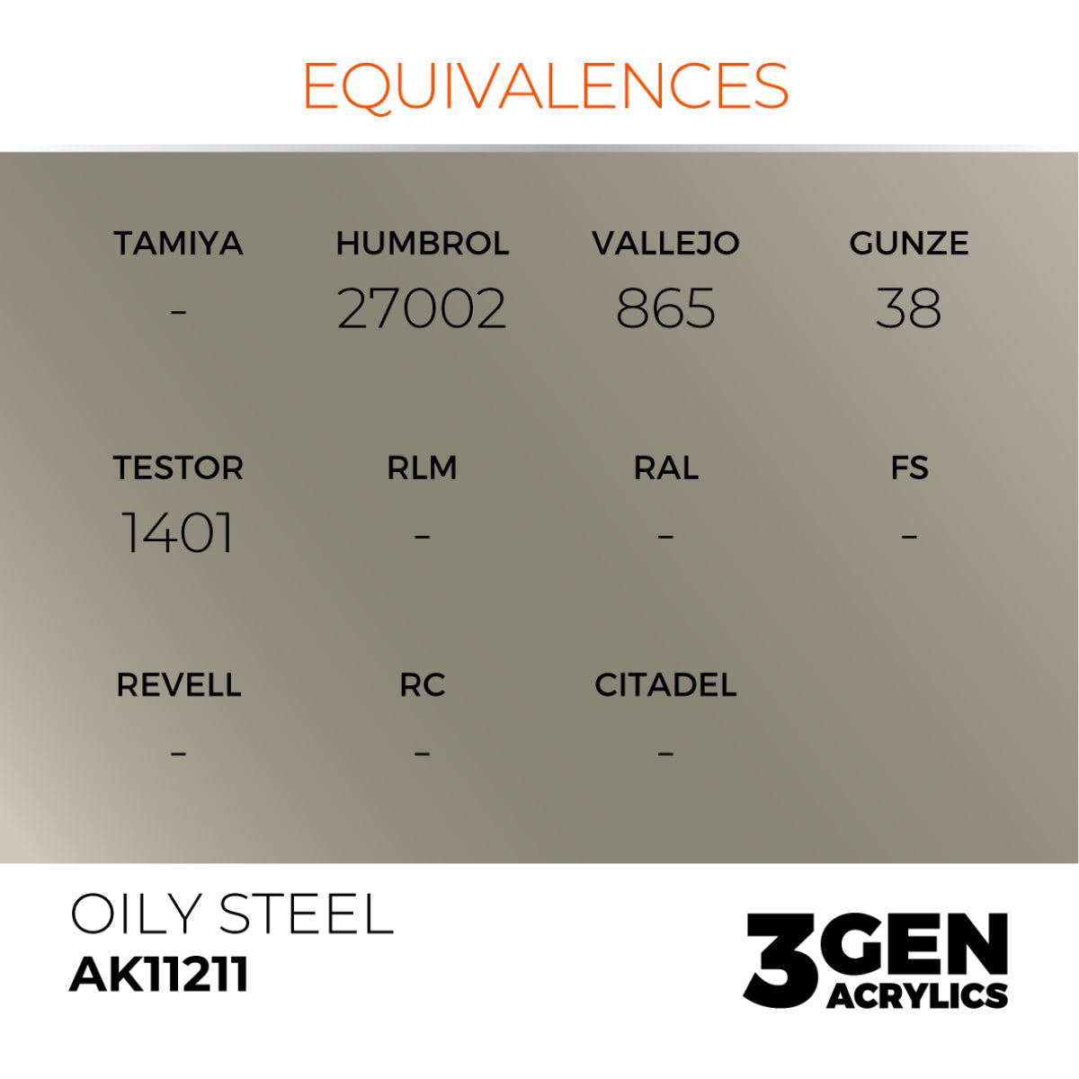 OILY STEEL – METALLIC