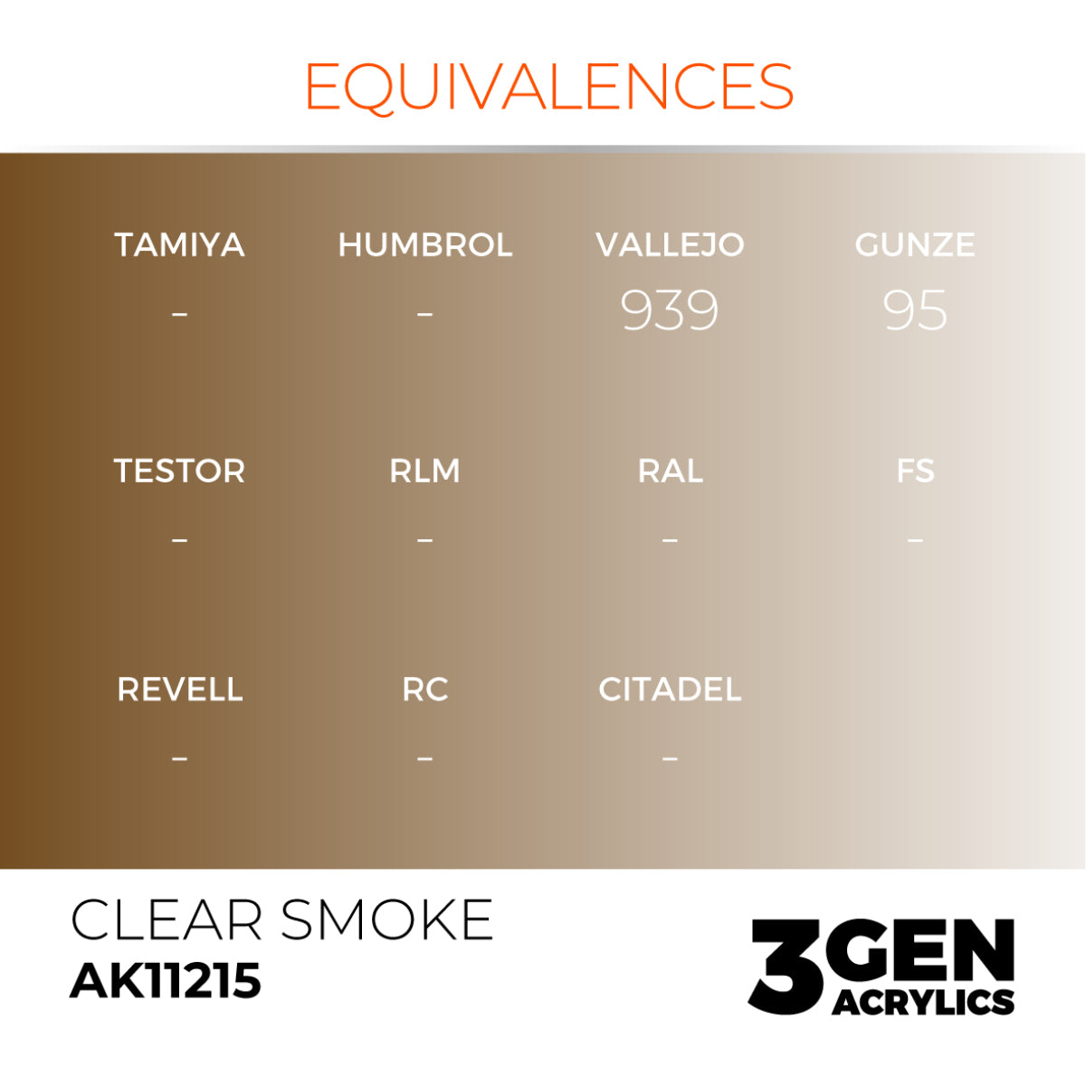 CLEAR SMOKE – STANDARD