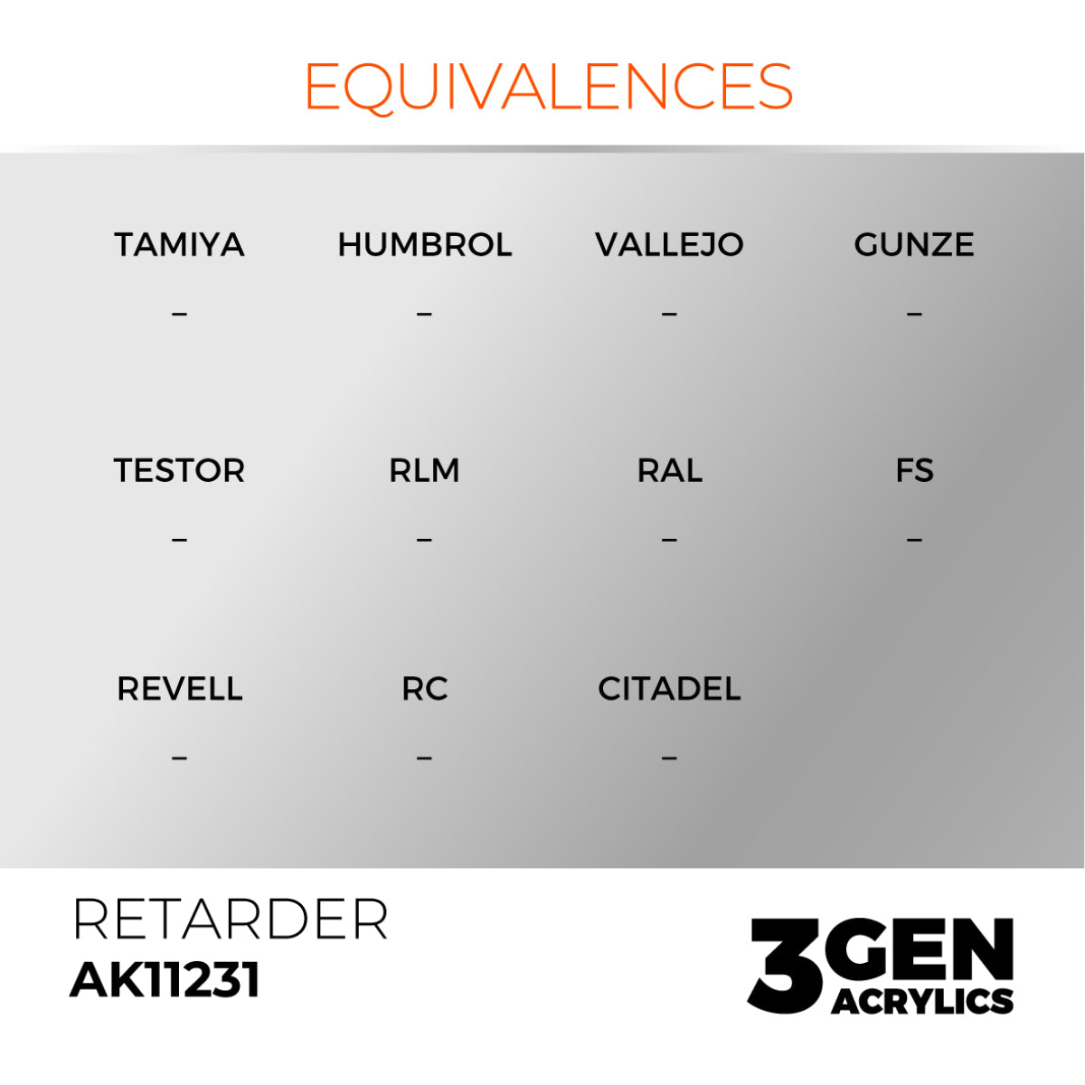 RETARDER – AUXILIARY