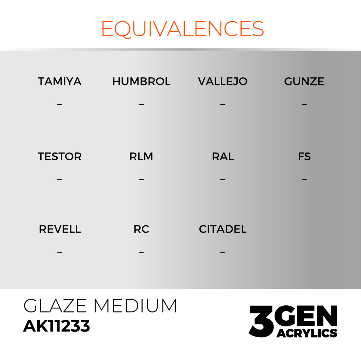 GLAZE MEDIUM – AUXILIARY