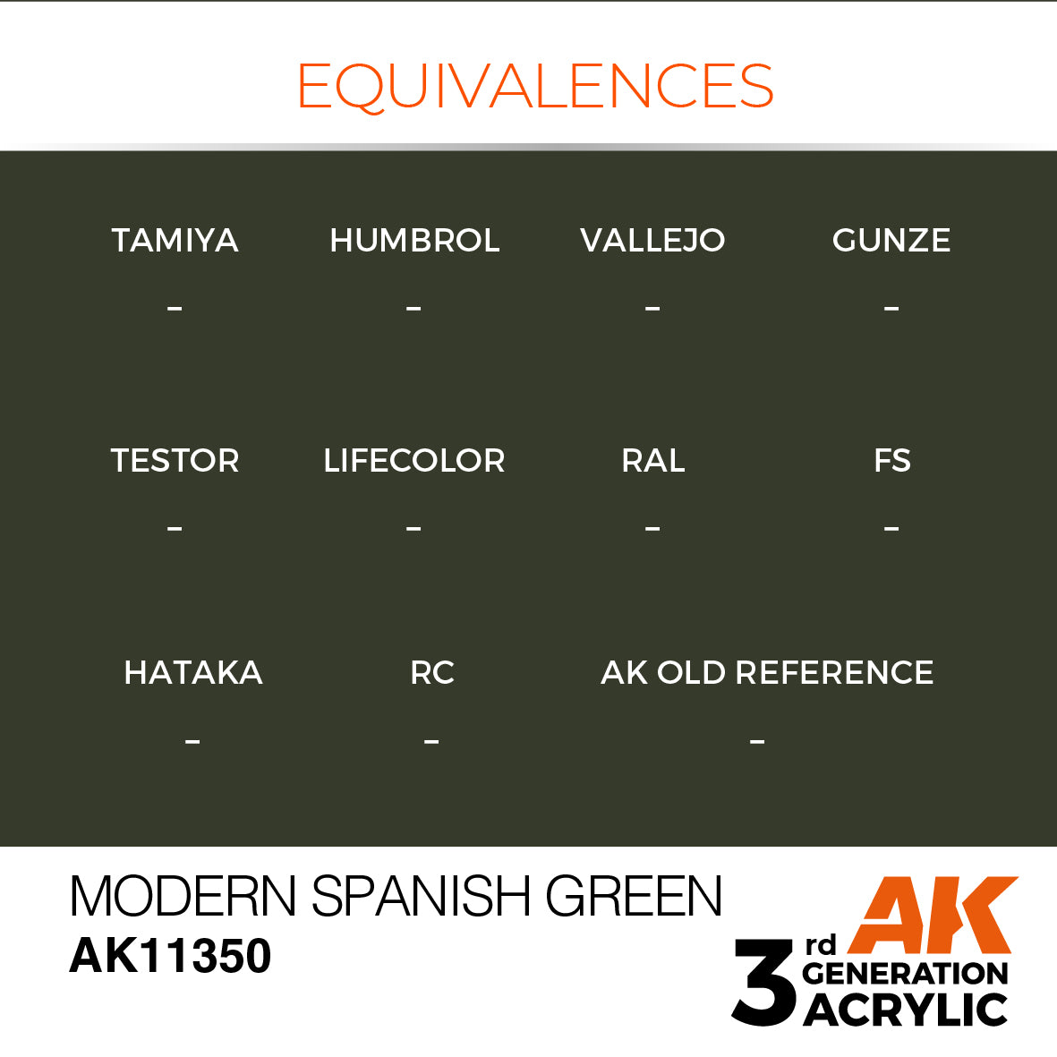 MODERN SPANISH GREEN – AFV