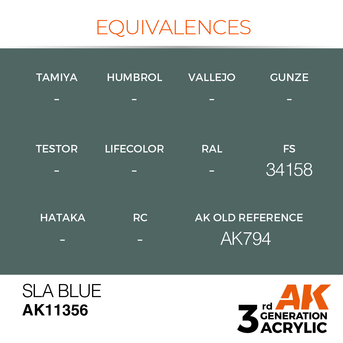 SLA BLUE – AFV