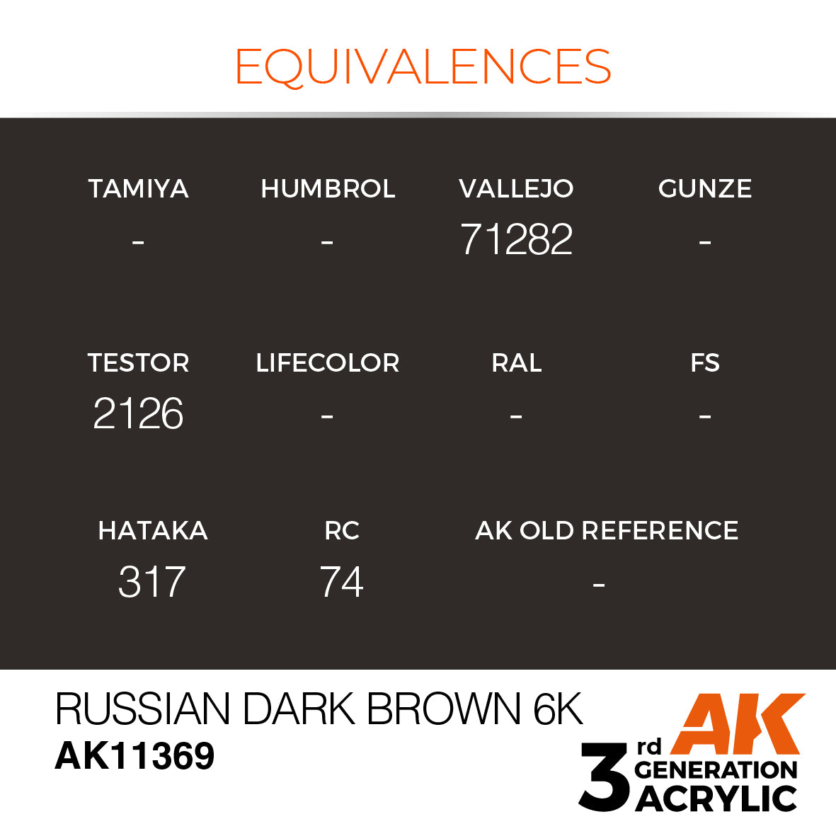 RUSSIAN DARK BROWN 6K – AFV
