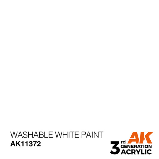 WASHABLE WHITE PAINT – AFV
