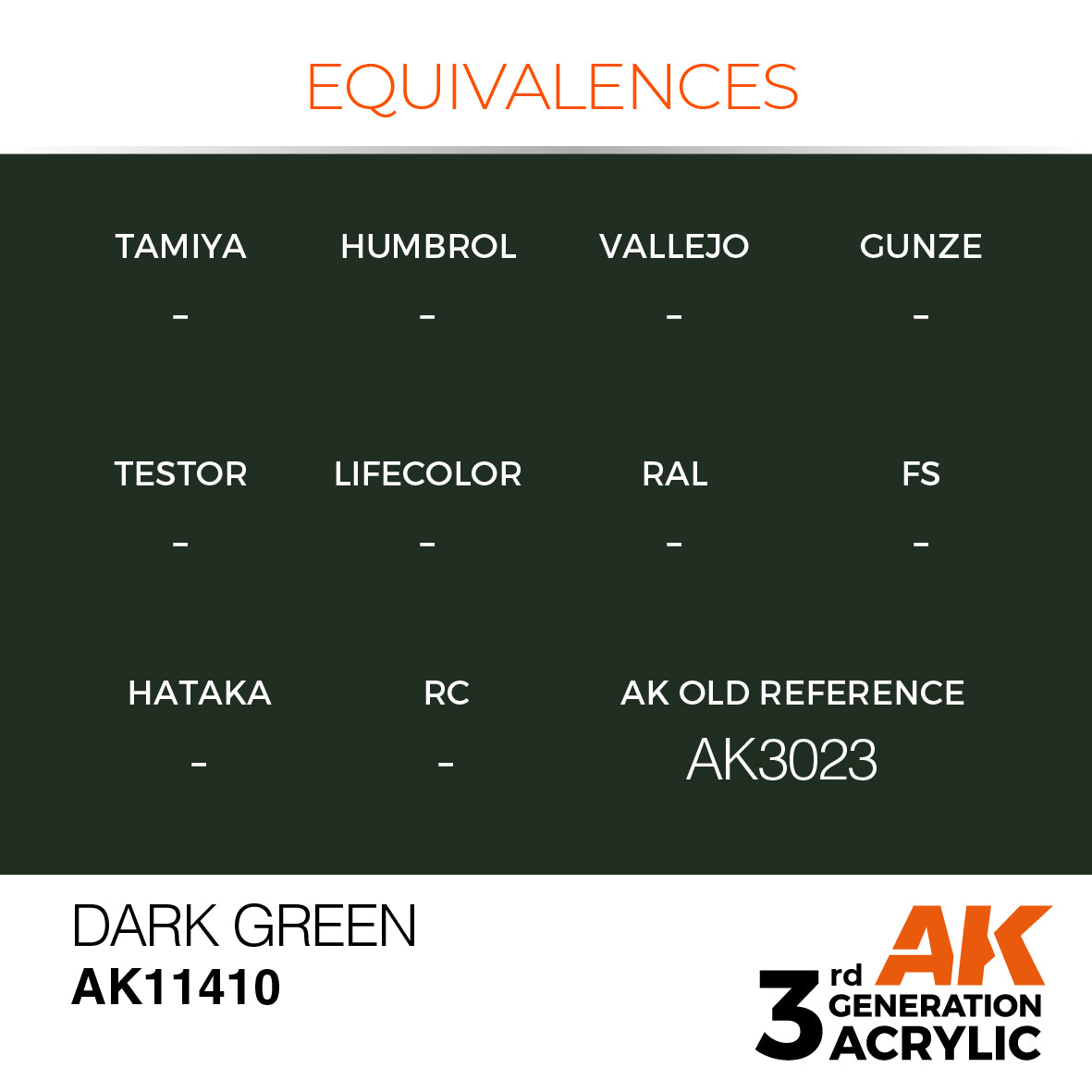 DARK GREEN – FIGURES