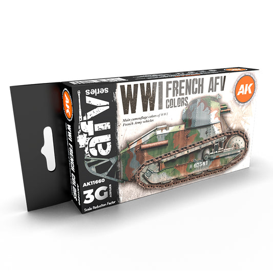 WWI FRENCH AFV COLORS