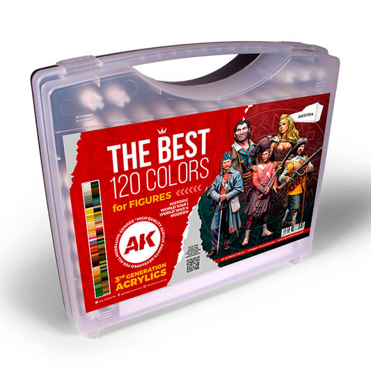THE BEST 120 COLORS FOR FIGURES – LOS 120 MEJORES COLORES PARA FIGURAS