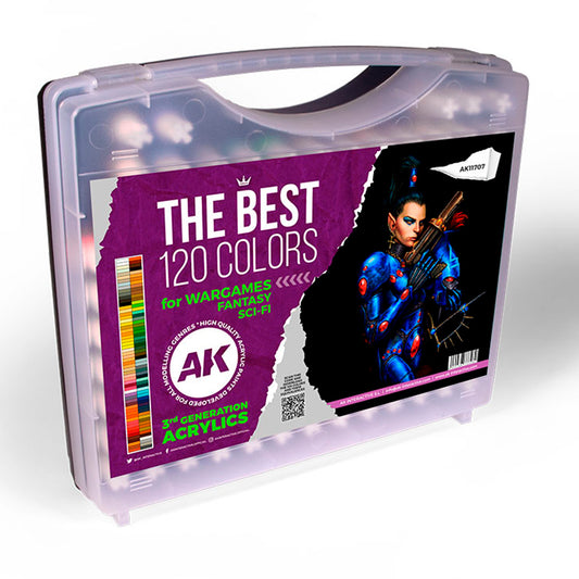 THE BEST 120 COLORS FOR WARGAMES, FANTASY & SCI-FI – LOS 120 MEJORES COLORES PARA WARGAMES, FANTASÍA Y CIENCIA FICCIÓN