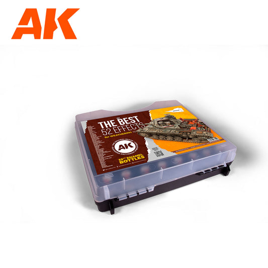 3G PLASTIC BRIEFCASE 52 ENAMELS COLORS
