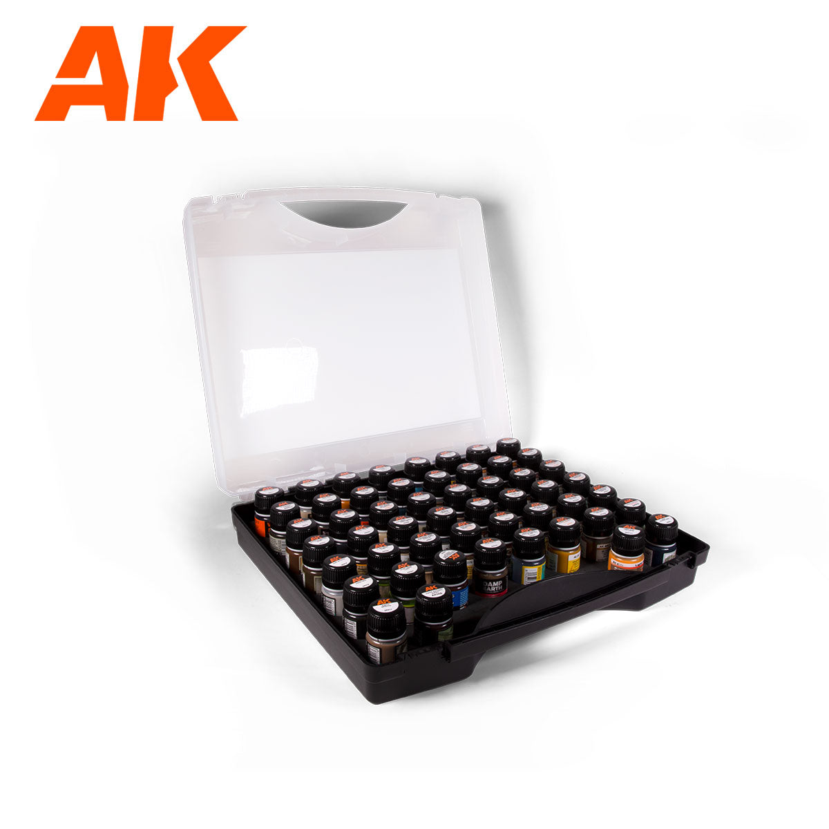 3G PLASTIC BRIEFCASE 52 ENAMELS COLORS