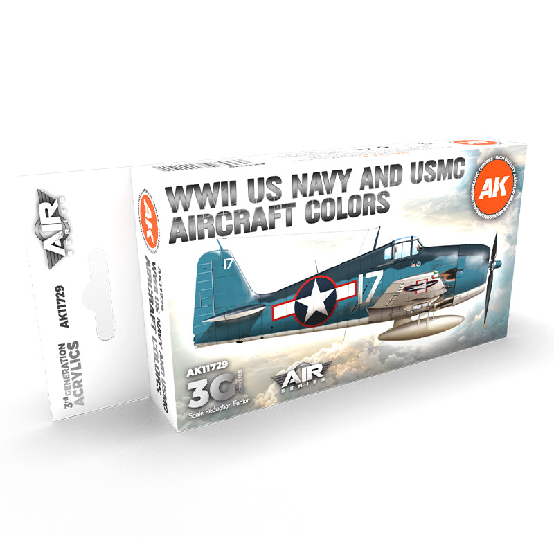 WWII US Navy & USMC Aircraft Colors SET 3G