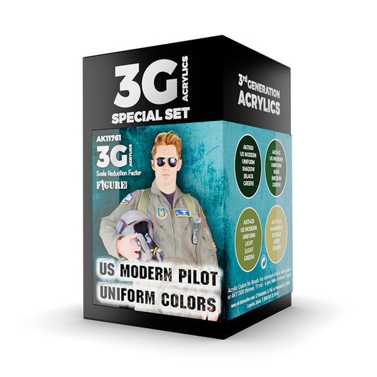 US MODERN PILOT UNIFORM COLORS
