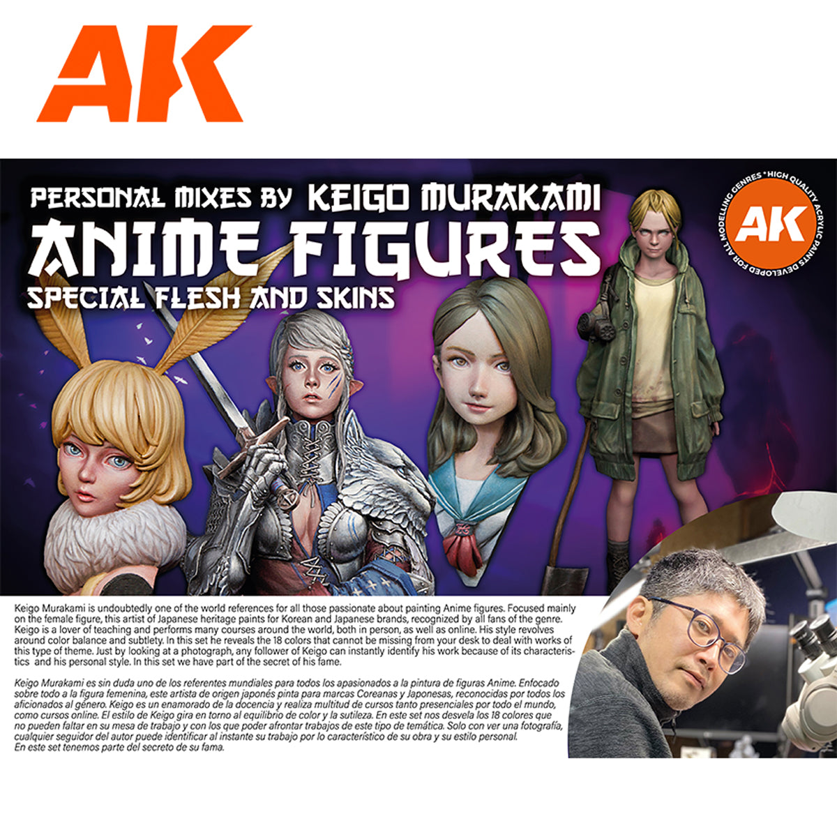 ANIME FIGURES - SPECIAL FLESH AND SKINS - SIGNATURE SET BY KEIGO MURAKAMI