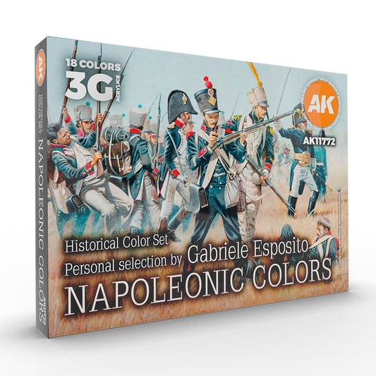 SIGNATURE SET – HISTORICAL COLOR SET – NAPOLEONIC COLORS BY GABRIELE ESPOSITO