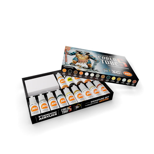 CARLOS TOBES – 3GEN SIGNATURE SET – 14 COLORS & 1 FIGURE