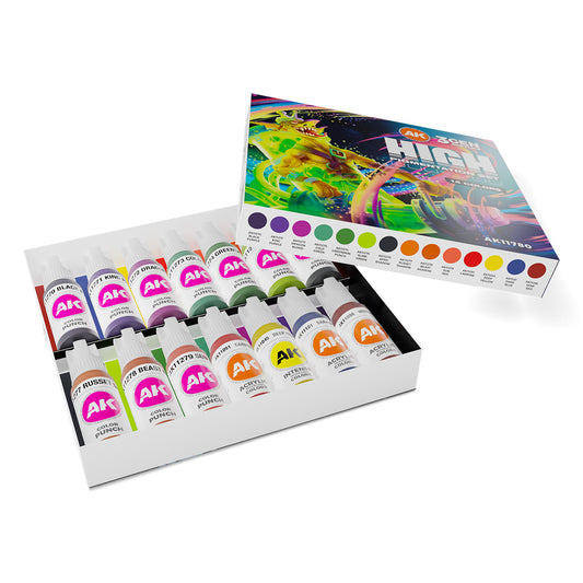 HIGH PIGMENTATION SET 14 COLORS