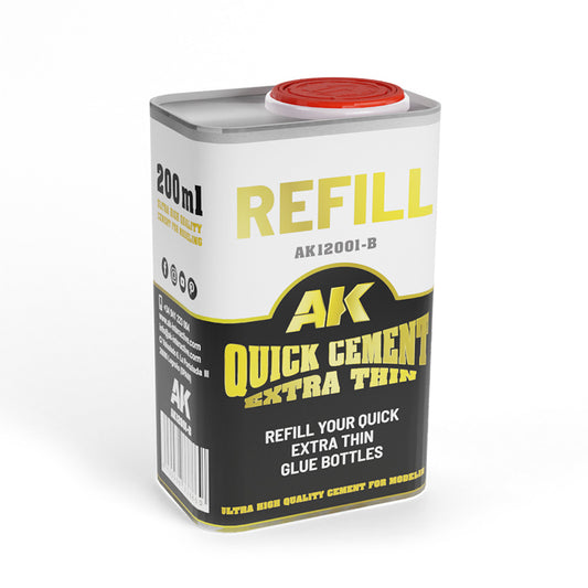200 ML. RECARGA – PEGAMENTO SECADO RAPIDO EXTRA FINO