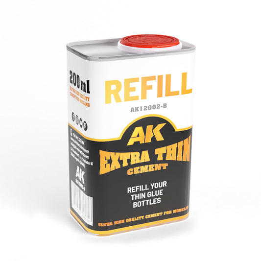200 ML. RECARGA – PEGAMENTO PLASTICO EXTRA FINO