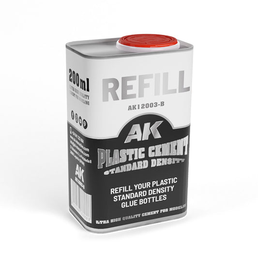 200 ML. RECARGA – PEGAMENTO PLASTICO DENSIDAD ESTANDAR
