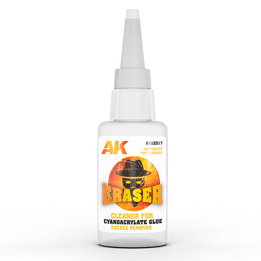 ERASER – LIMPIADOR DE PEGAMENTO CIANOCRILATO – ELIMINADOR DE EXCESOS
