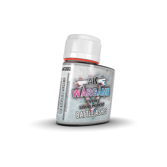 BATTLE ASHES — ENAMEL LIQUID PIGMENT — PIGMENTO LÍQUIDO CENIZAS DE BATALLA - AK
