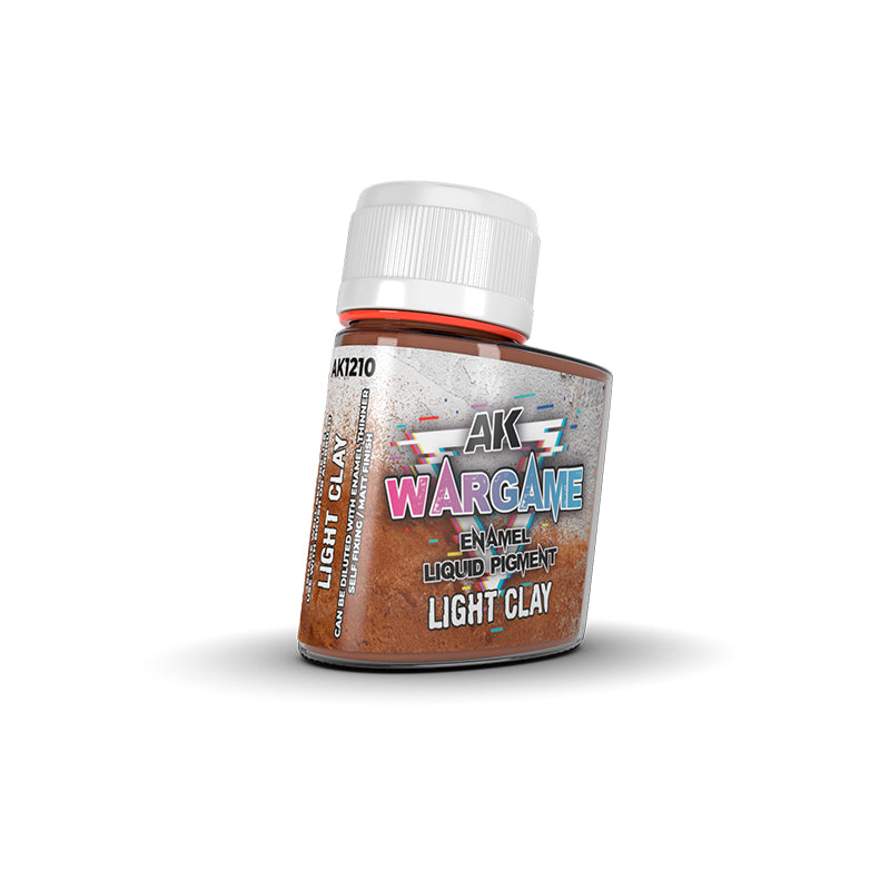LIGHT CLAY — ENAMEL LIQUID PIGMENT — PIGMENTO LÍQUIDO ARCILLA CLARA - AK