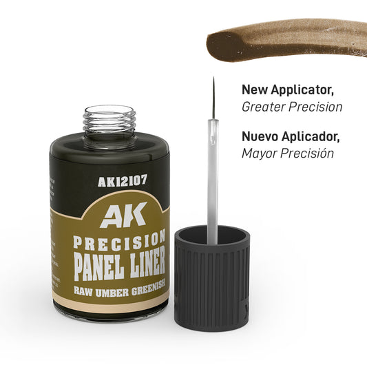 RAW UMBER GREENISH PRECISION PANEL LINER – PANELADOR DE PRECISION MARRÓN CRUDO VERDOSO