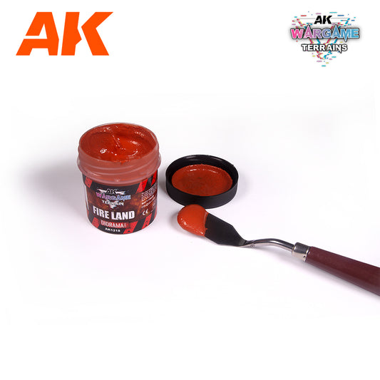 FIRE LAND – WARGAME TERRAINS – 100ML - vista 2 - AK