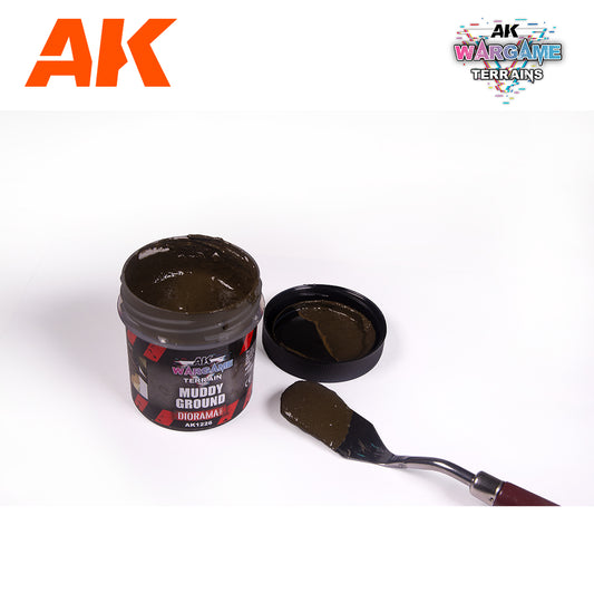 MUDDY GROUND – WARGAME TERRAINS – 100ML - vista 2 - AK