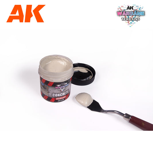 CONCRETE – WARGAME TERRAINS – 100ML - vista 2 - AK