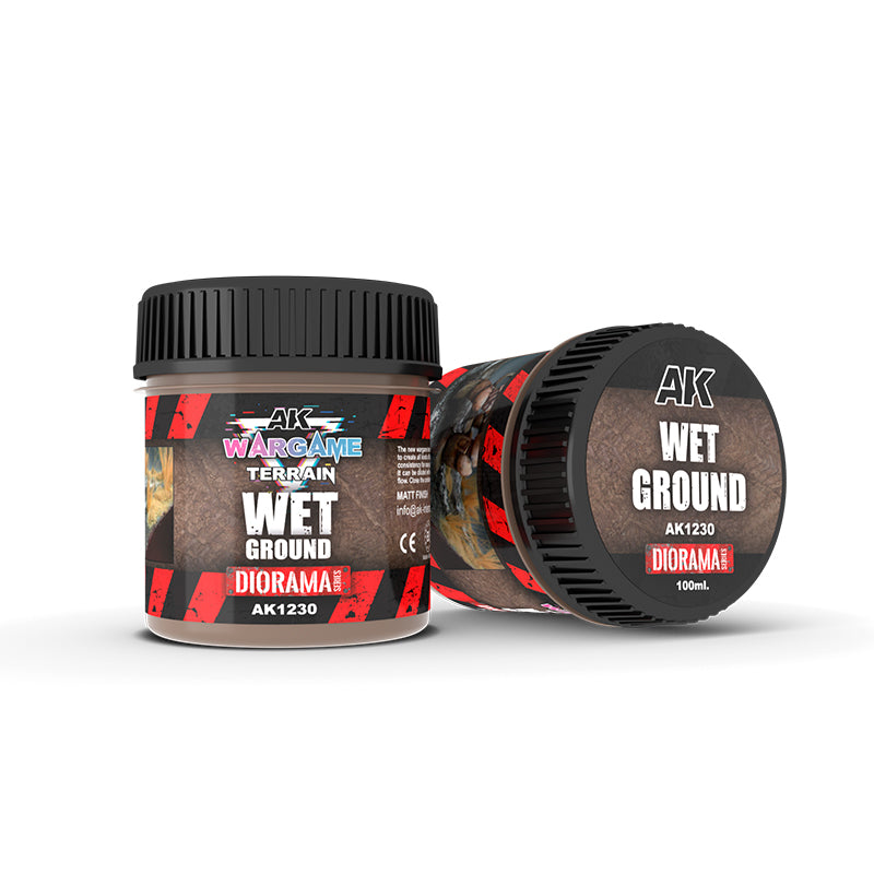 WET GROUND – WARGAME TERRAINS – 100ML - AK