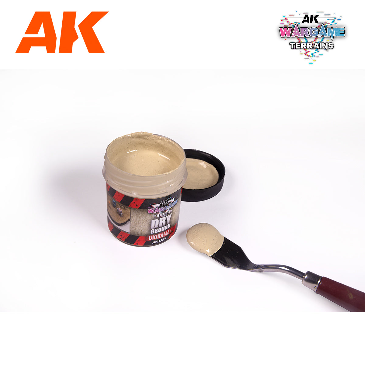DRY GROUND – WARGAME TERRAINS – 100ML - vista 2 - AK