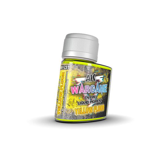 YELLOW FLUOR – ENAMEL LIQUID PIGMENT – PIGMENTO LÍQUIDO