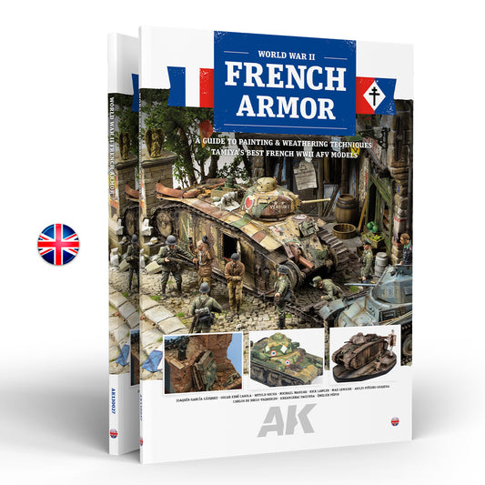 FRENCH ARMOR – A GUIDE TO PAINTING & WEATHERING TECHNIQUES USING TAMIYA’S FRENCH WWII AFV MODELS