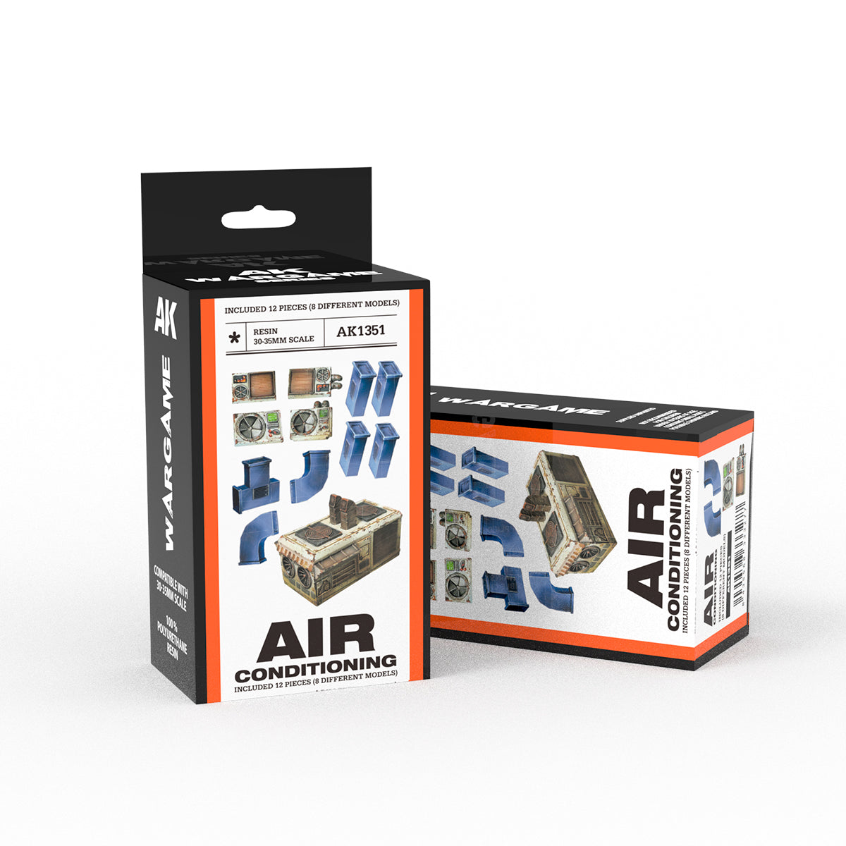 AIR CONDITIONING SET WARGAME (RESIN 30-35MM) - AK