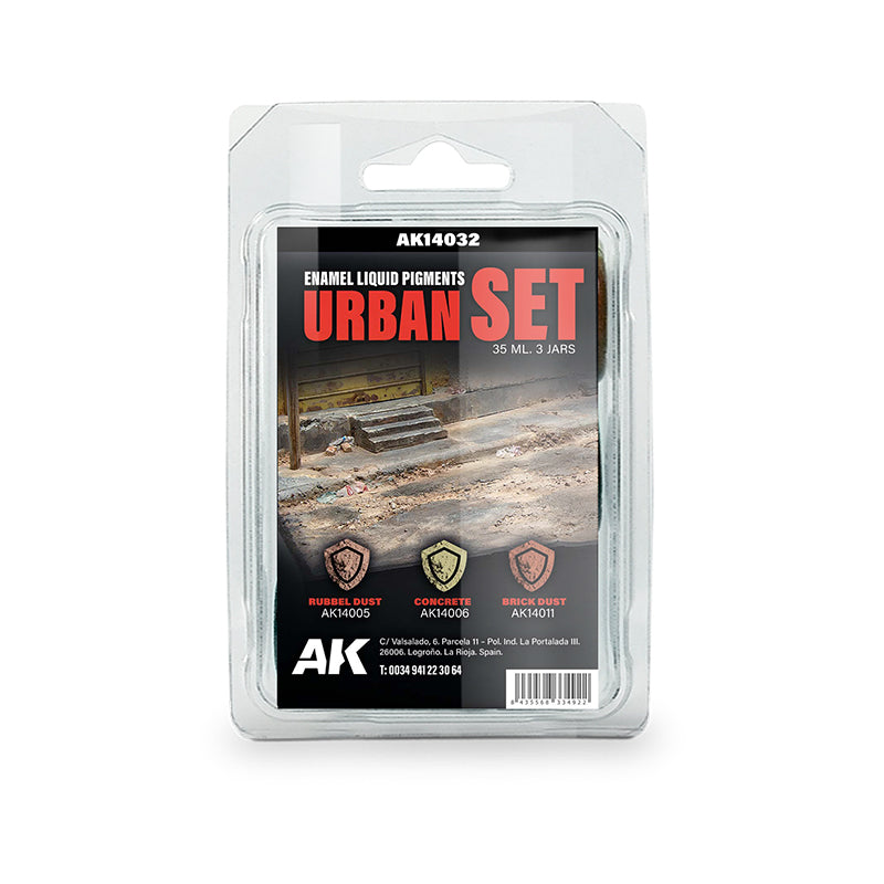 URBAN SET – ENAMEL LIQUID PIGMENT – PIGMENTO LÍQUIDO