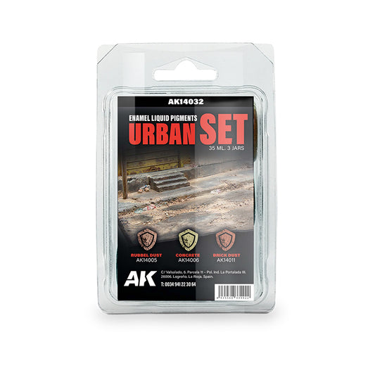 URBAN SET – ENAMEL LIQUID PIGMENT – PIGMENTO LÍQUIDO