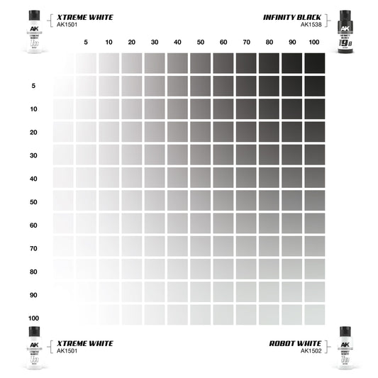 XTREME WHITE & ROBOT WHITE DUAL EXO Set 1