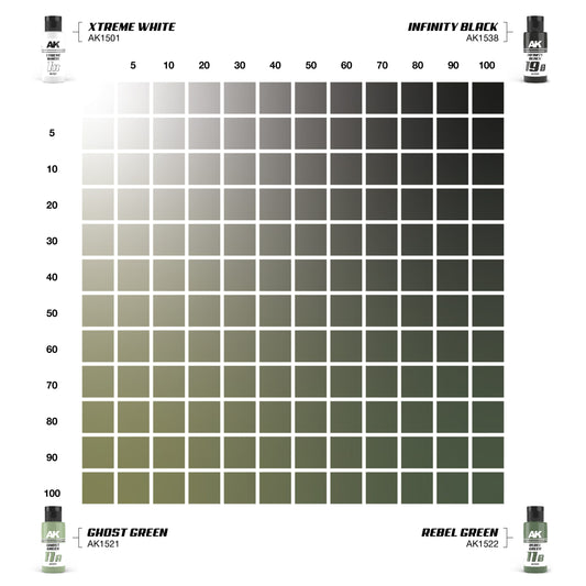 GHOST GREEN & REBEL GREEN DUAL EXO Set 11 - vista 2 - AK