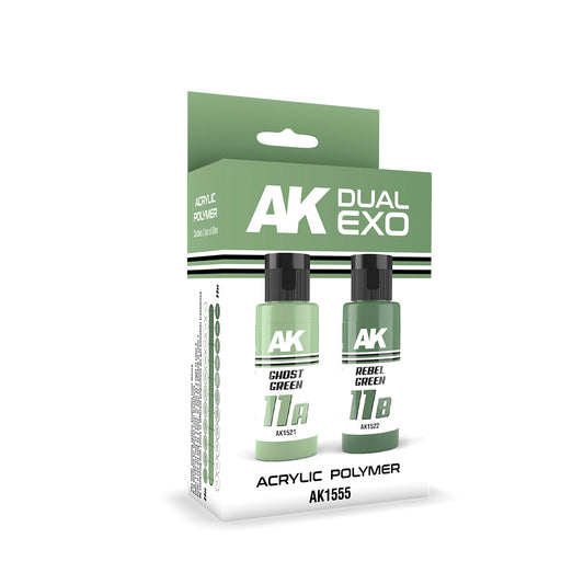 GHOST GREEN & REBEL GREEN DUAL EXO Set 11 - AK